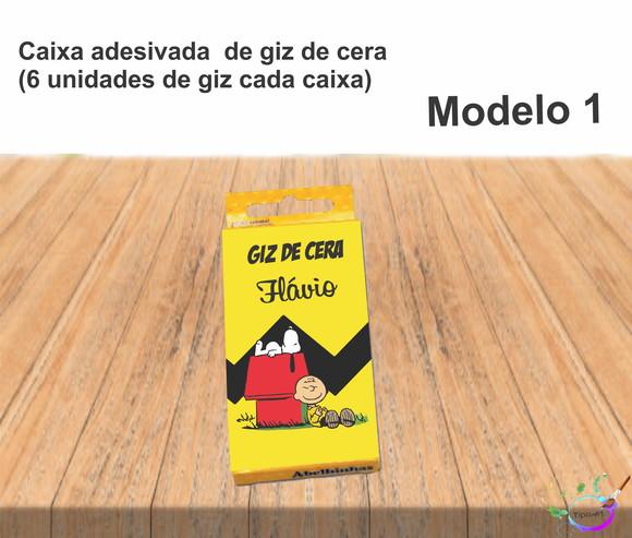 Giz de Cera-snoopy