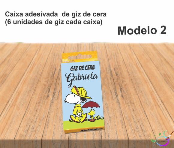 Giz de Cera-snoopy