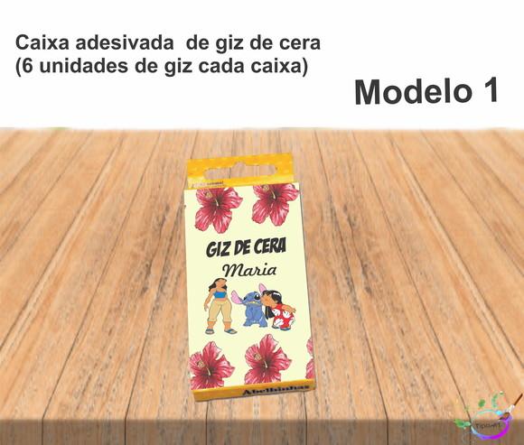 Giz de Cera-stitch e Lilo