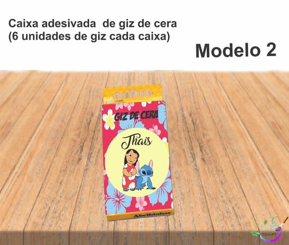 Giz de Cera-stitch e Lilo