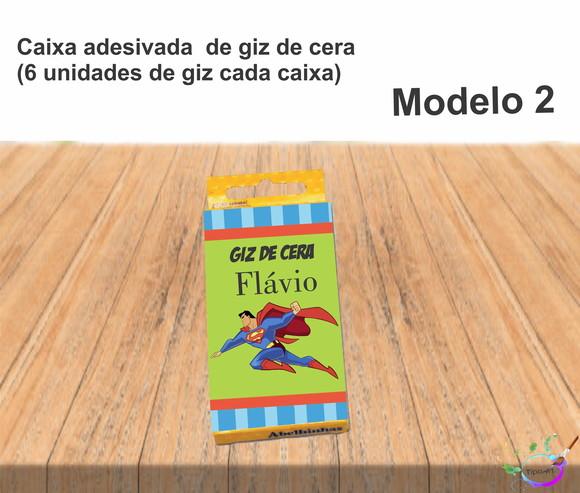 Giz de Cera-super Homem