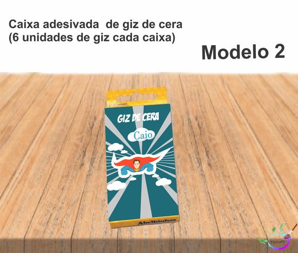 Giz de Cera-super Heroi