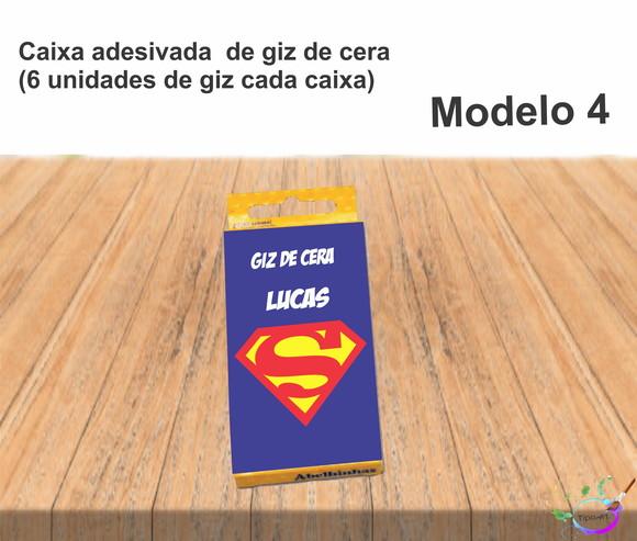 Giz de Cera-super Homem