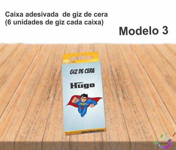 Giz de Cera-super Heroi