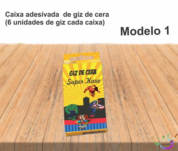 Giz de Cera-vingadores