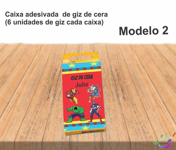 Giz de Cera-vingadores