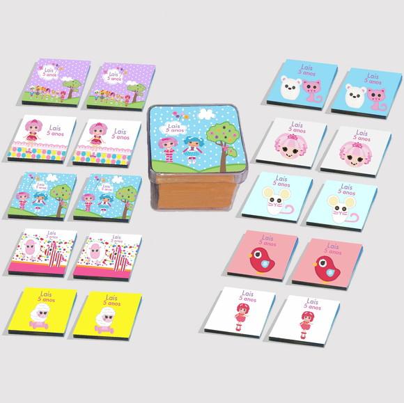 Jogo da Memória Eva -lalaloopsy