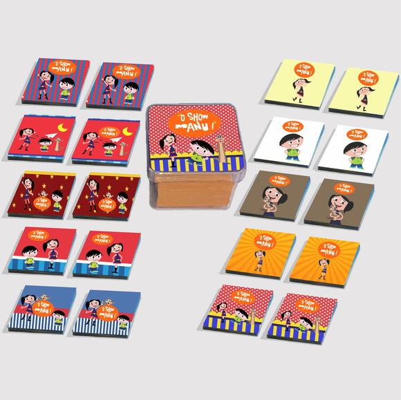 Jogo da Memória Eva -show da Luna