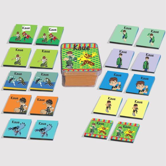 Jogo da Memória Eva-ben 10
