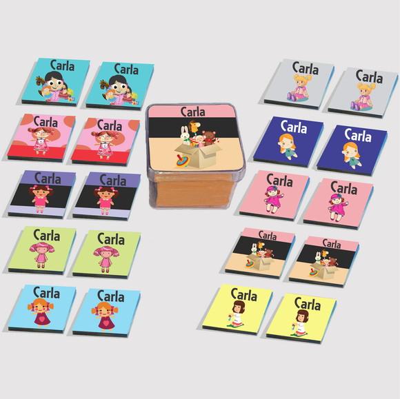 Jogo da Memória Eva-boneca
