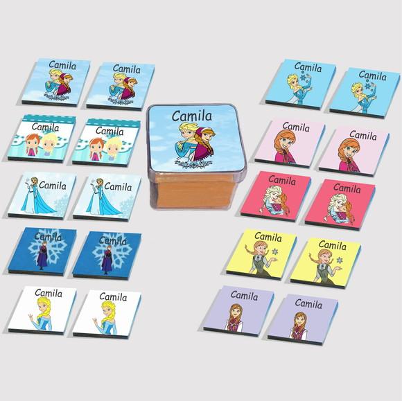 Jogo da Memória Eva-frozen