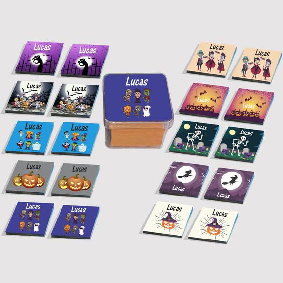 Jogo da Memória Eva-halloween#2
