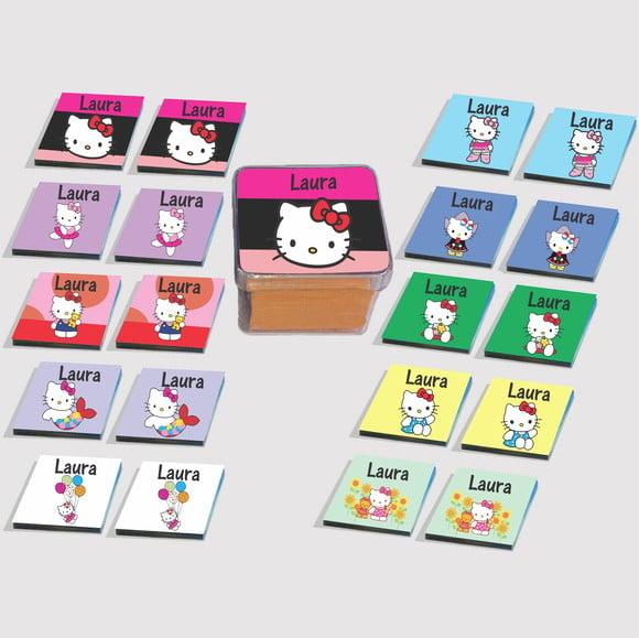 Jogo da Memória Eva-hello Kitty