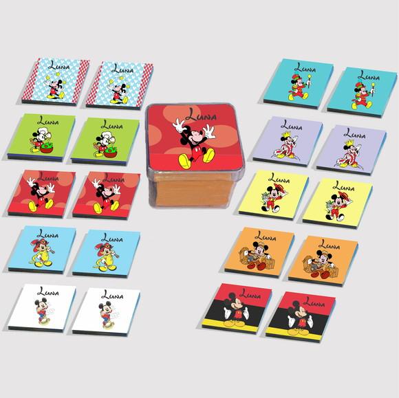 Jogo da Memória Eva-mickey