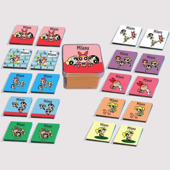 Jogo da Memória Eva-menina Super Poderosas