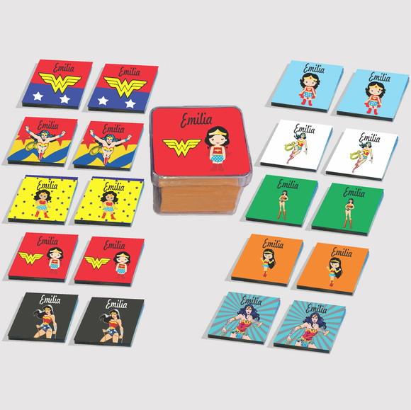 Jogo da Memória Eva-mulher Maravilha