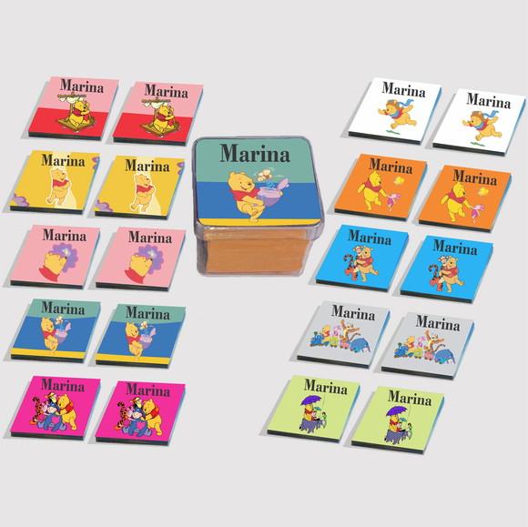 Jogo da Memória Eva-pooh