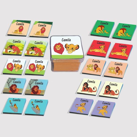 Jogo da Memória Eva-rei Leão