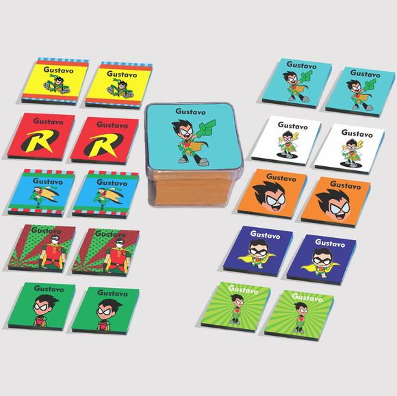 Jogo da Memória Eva-robin