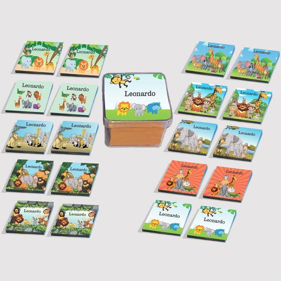 Jogo da Memória Eva-safari
