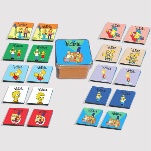 Jogo da Memória Eva-simpson