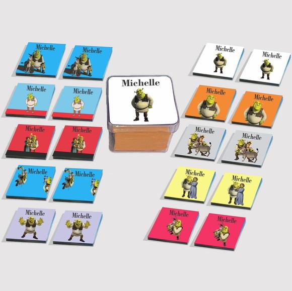 Jogo da Memória Eva-shrek