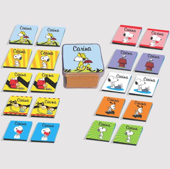 Jogo da Memória Eva-snoopy
