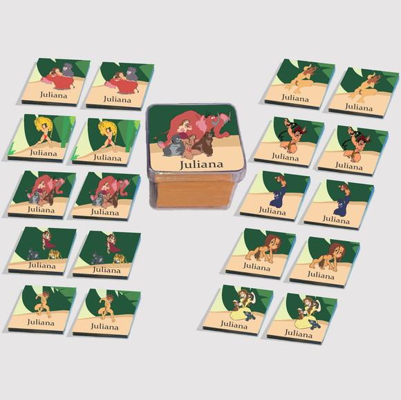 Jogo da Memória Eva-tarzan