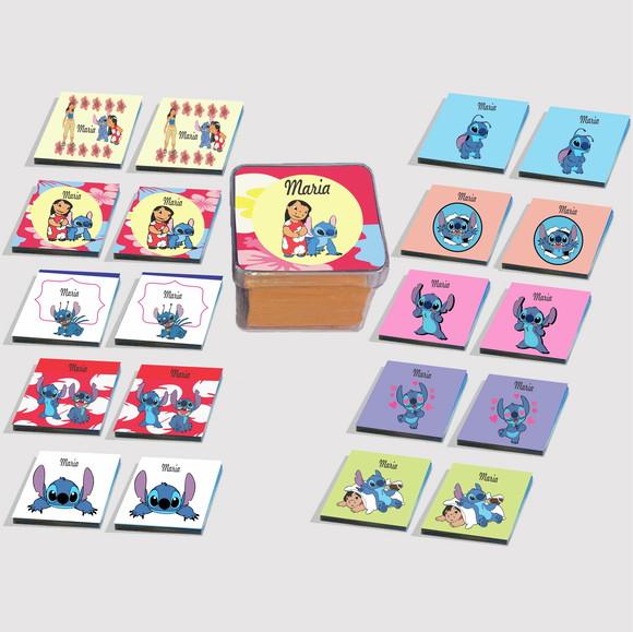 Jogo da Memória Eva-stitch e Lilo