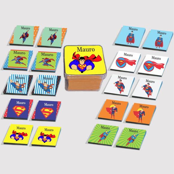 Jogo da Memória Eva-super Homem