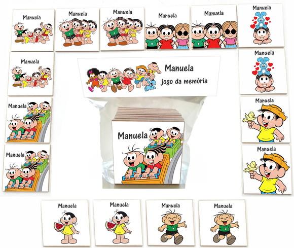 Jogo da Memoria mdf 16 Pças
