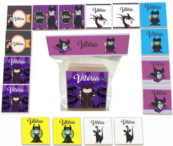 Jogo da Memoria mdf 16 Pças-malevola