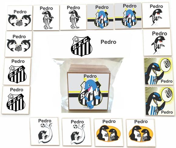 Jogo da Memoria mdf 16 Pças-peixe