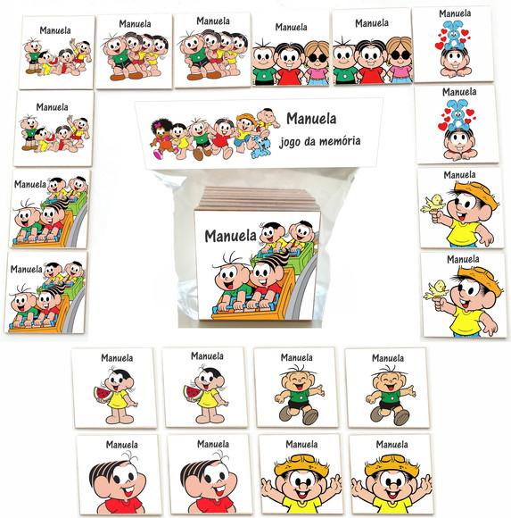 Jogo da Memoria mdf 20 Pças
