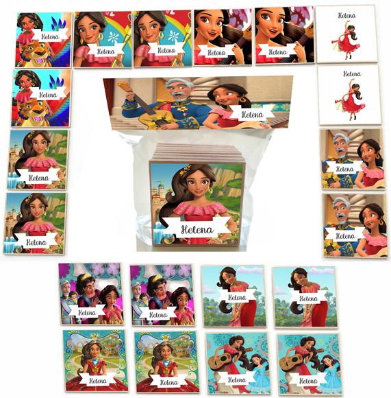 Jogo da Memoria mdf 20 Pças-elena de Avalor