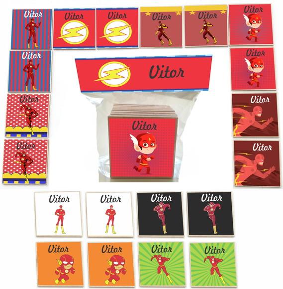 Jogo da Memoria mdf 20 Pças-flash