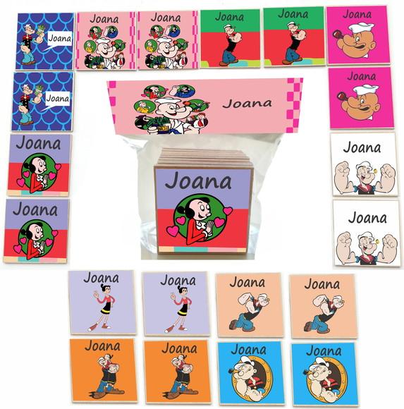 Jogo da Memoria mdf 20 Pças-popai