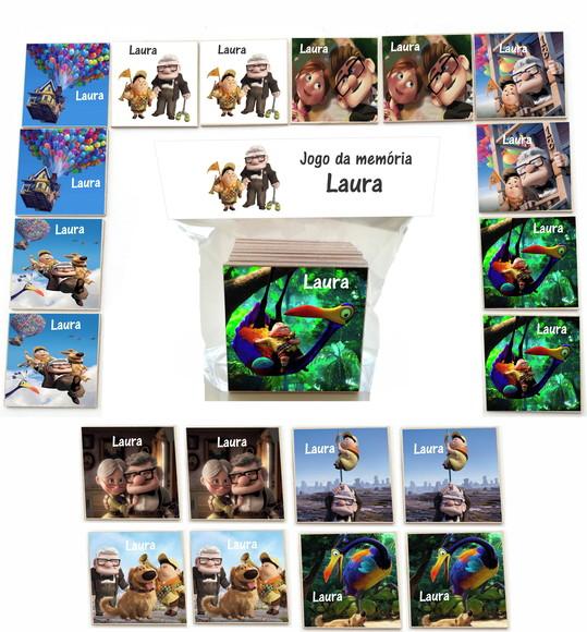 Jogo da Memoria mdf 20 Pças-up Altas Aventuras