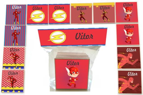 Jogo da Memoria Mdf- 12 Pças-flash
