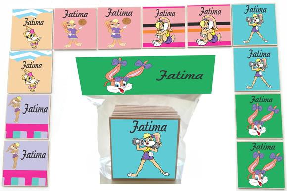 Jogo da Memoria Mdf-12 Pças-lola