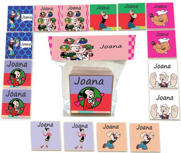 Jogo da Memoria- mdf 16 Pças-popai
