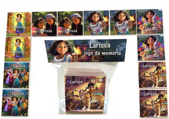Jogo da Memoria-12 Pças- Mdf-encanto