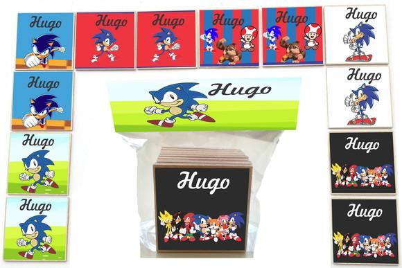 Jogo da Memoria-12 Pças- Mdf-sonic