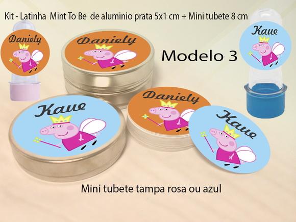 Kit Latinhas e Mini Tubetes