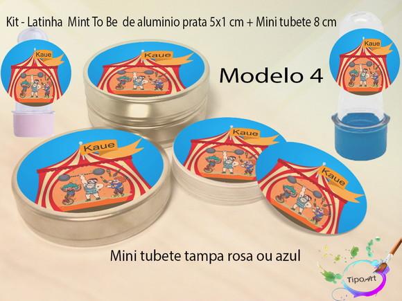 Kit Latinhas e Mini Tubetes - Circo
