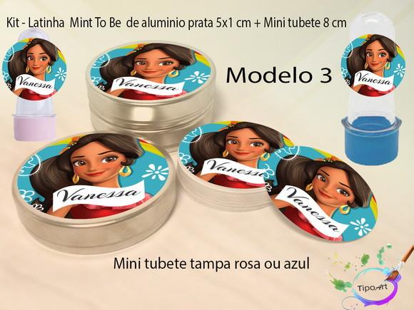 Kit Latinhas e Mini Tubetes - Elena de Avalor