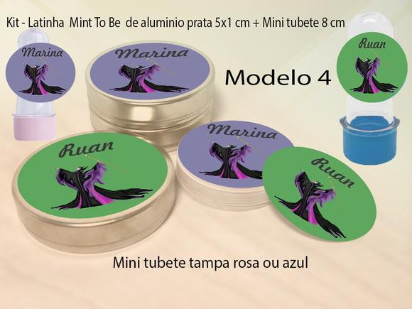 Kit Latinhas e Mini Tubetes - Malevola