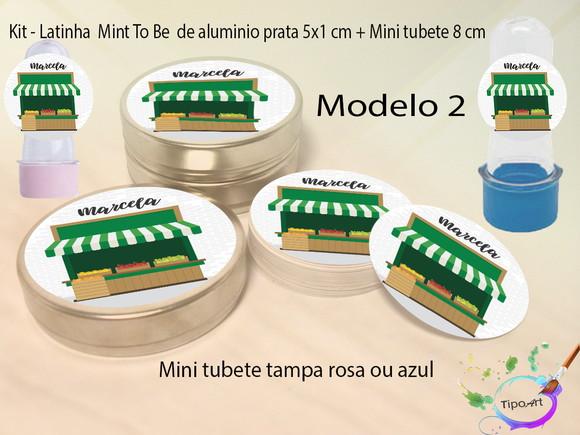 Kit Latinhas e Mini Tubetes - Quitandinha