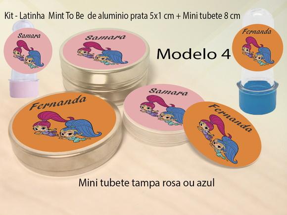 Kit Latinhas e Mini Tubetes - Shimmer