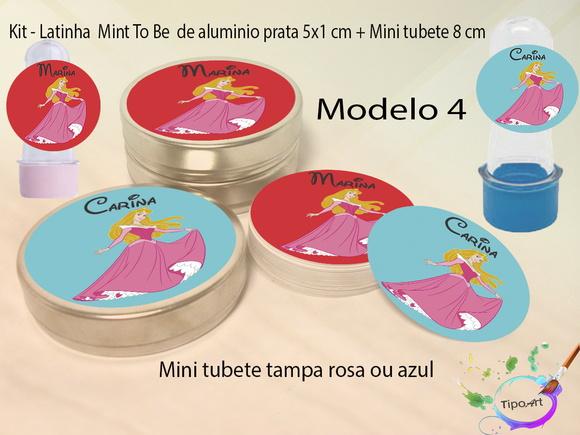 Kit Latinhas e Mini Tubetes -aurora